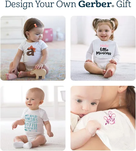Miniatura 7 de Gerber unisex-baby 5-pack Solid Onesies Bodysuits