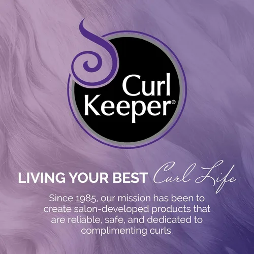 Miniatura 6 de Curl Keeper Flexy - Cepillo de pelo morado para desenredar con cerdas flexibles para uso en la ducha, peinar rizos y eliminar nudos, accesorios