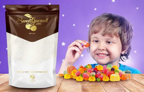 Miniatura 3 de SweetGourmet Jelly Giant Gum Drops Candy 1 libra