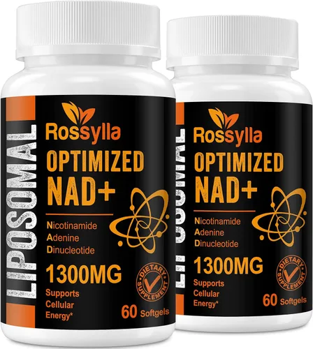 Miniatura 8 de Suplemento liposomal de NAD+ de 1300 mg La más alta absorción El suplemento de NAD más puro para aumentar NAD+ de manera eficaz Suplemento