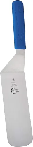 Miniatura 24 de Mercer Culinary Millennia Esparcidor de borde liso, hoja de 3.5 pulgadas, mango morado Púrpura