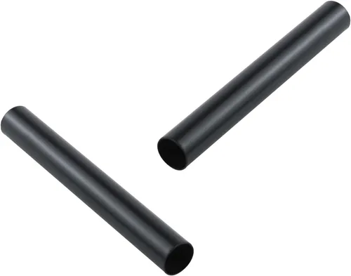 Miniatura 3 de KUMGROT 12 fundas para candelabros de 4 pulgadas, piezas de repuesto de candelabros de metal, color negro