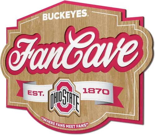 Miniatura 40 de YouTheFan - Letrero de cueva para fanáticos de la NCAA