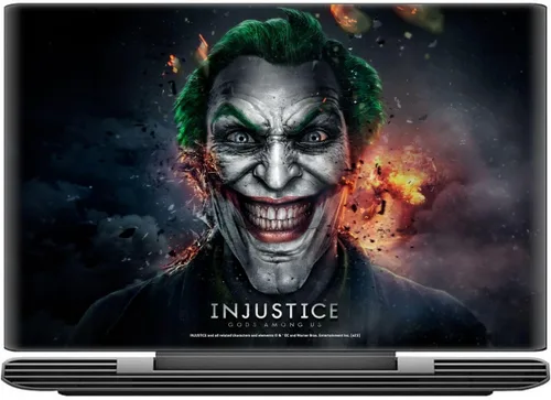 Miniatura 2 de Head Case Designs Calcomanía de vinilo con licencia oficial de Injustice Gods Among Us Joker Key Art compatible con HP Spectre Pro X360 G2 Guasón