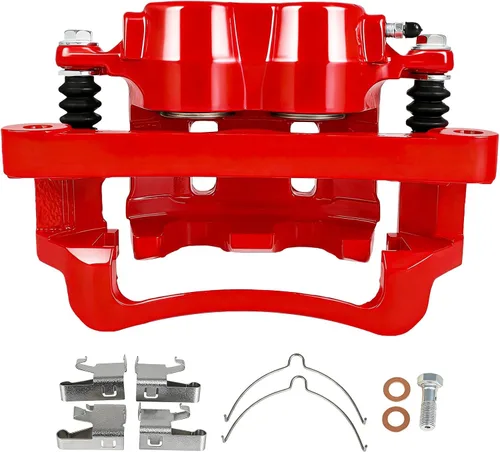 Miniatura 9 de SCITOO 18B4695 18B4694 Juego de pinzas de freno de disco con soporte para Chevy Blazer / S10, para GMC Jimmy 98-05, para GMC Sonoma 1998-2004