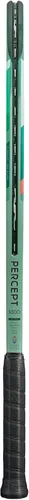 Miniatura 6 de YONEX Percept - Raqueta de tenis 100D para adultos, nivel intermedio/avanzado, cuerdas de alto control de 18 x 19, verde oliva, tamaño de agarre 4