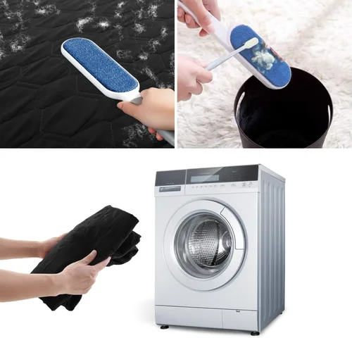 Miniatura 9 de nanbowang Fundas impermeables para cama de perro, fundas de repuesto lavables, pelo de mascota fácil de quitar, funda de almohada para perro