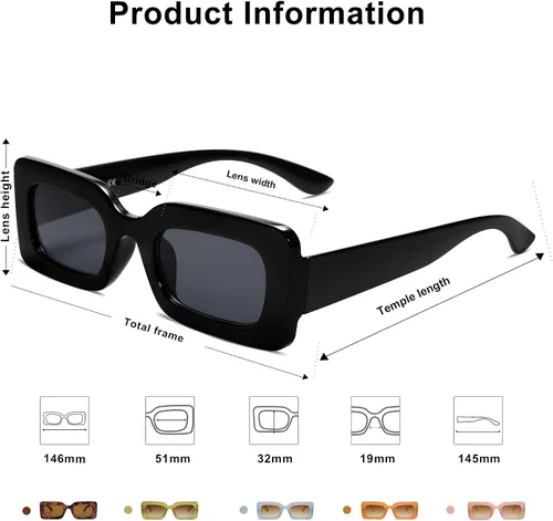 Miniatura 4 de SOJOS Trendy Sunglasses for Women and Men