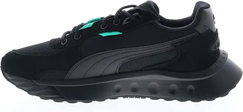 Miniatura 5 de PUMA Hombres Mapf1 Wild Rider Lace Up Sneakers Zapatos Casual - Off White