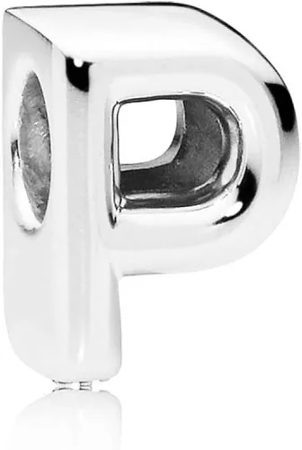 Miniatura 55 de Colgante de plata de ley 925 con letra PANDORA