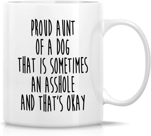 Miniatura 88 de Retreez - Taza divertida con texto en inglés "Funny Cute Golden Retriever Don't Stop Retrievin' Dog Lover", 325 ml, tazas de café de cerámica