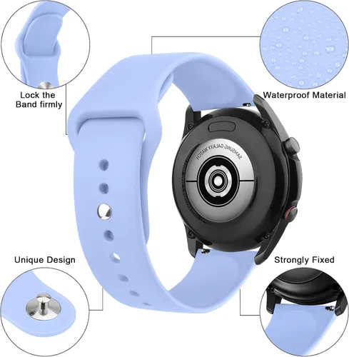 Miniatura 2 de Meliya Correas para Samsung Galaxy Watch 7/6/5/4/FE Band 1.575 in 1.732 in, Galaxy Watch 6/4 Classic Band 1.693 in 1.850 in 1.654 in 1.811 in, 0.787