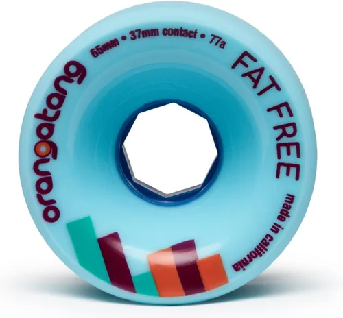 Miniatura 2 de Orangatang Fat Free 2.559 in Freeride Longboard Skateboard Ruedas (juego de 4)