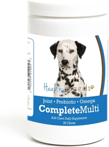 Miniatura 224 de Healthy Breeds Pug todo en uno multivitamínico suave masticable 60