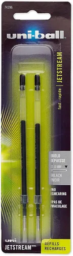 Miniatura 9 de Bolígrafo uniball Jetstream de punta fina (0.7mm), azul