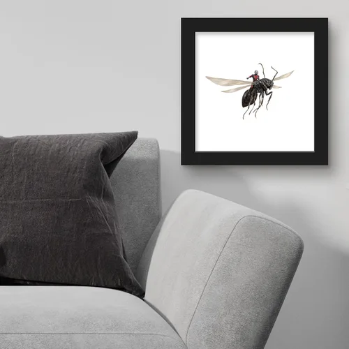 Miniatura 4 de Trends International Gallery Pops Marvel Comics Avengers - Póster de pared de Ant-Man, 12 x 12 pulgadas, versión enmarcada en negro