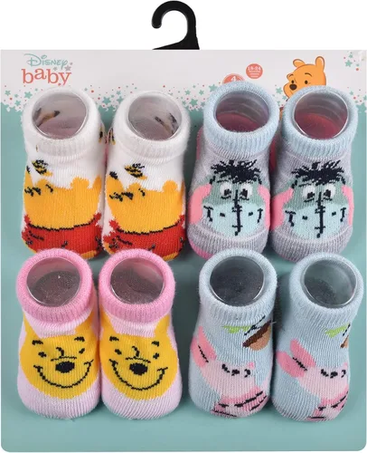 Miniatura 2 de Disney Winnie the Pooh - Paquete múltiple de calcetines de cuarto