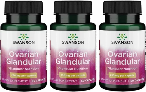 Miniatura 9 de Complemento dietético Swanson de primera calidad Ovarian Grandular 0,0088 oz, 1