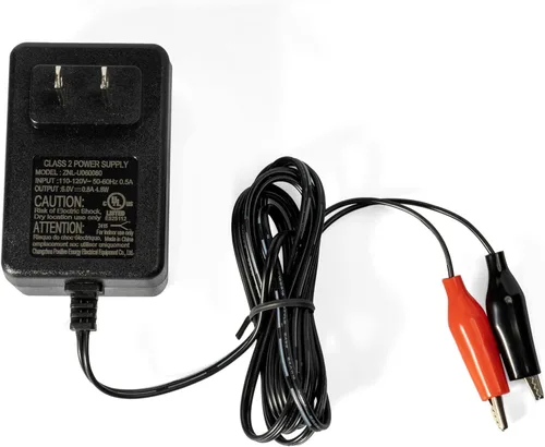 Miniatura 2 de Cargador de batería de plomo ácido sellado de 6 V, universal, compatible con parachoques de automóviles, motocicleta, ATV, cargador de batería de 6