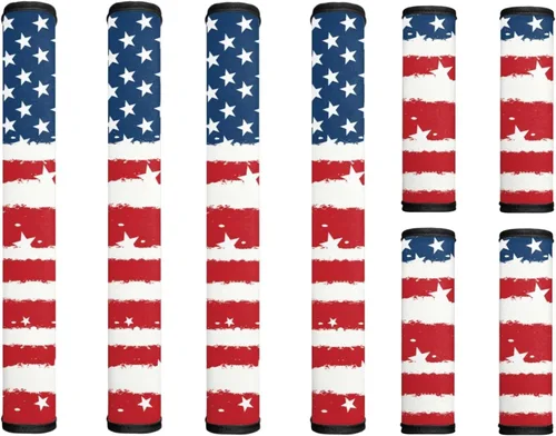 Miniatura 20 de America250 Refrigerator Door Handle Covers Set of 8 Fridge Oven Dishwasher Kitchen Appliance Protector for 250 Years of American Independence Get