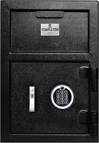 Caja fuerte de depósito estándar T862 con combinación de teclado electrónico y respaldo de llave, 1.12 CBF