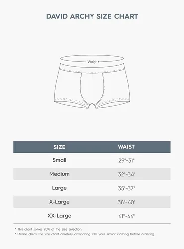 Miniatura 7 de DAVID ARCHY Calzoncillos bóxer para hombre, paquete de ropa interior sin costuras, bolsa de soporte suave sin bragueta