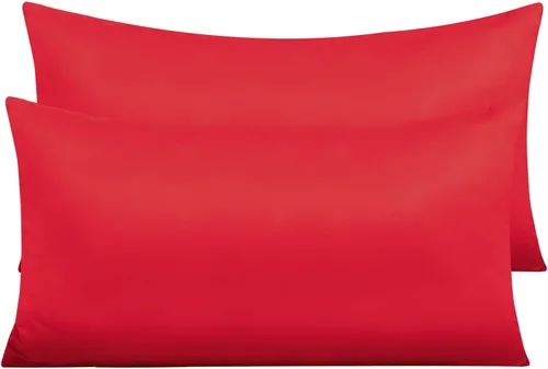 Miniatura 11 de NTBAY - Fundas de almohada de satén con cremallera, súper suaves y lujosas fundas de almohada Negro