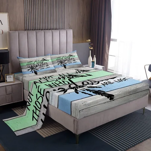 Miniatura 33 de Erosebridal American Flag Bed Sheets Twin Army Green Camo Deep Pocket Fitted Sheet for Kids Boys Girls Bear Claw Hunting Theme Bedding Set Camoflage