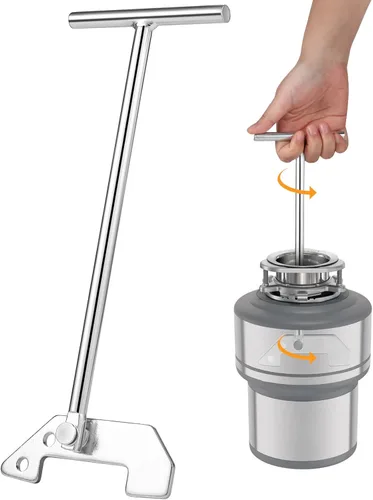 Llave de eliminación de basura, compatible con trituradores de basura Moen, desatasca la obstrucción limpia de la cocina, eliminación de basura para