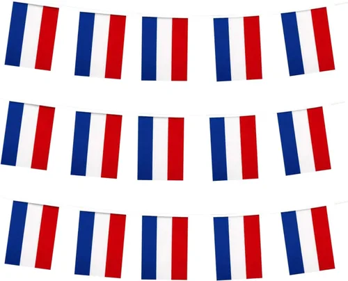Miniatura 15 de Bandera de Colombia, bandera colombiana, pequeña cadena de banderas de Colombia, mini banderas colombianas, utilizada para fiestas, escuela, eventos