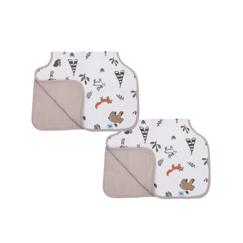 Miniatura 35 de Little Unicorn Paños individuales de muselina de algodón 100% algodón multicapa Ultra absorbentes y suaves Diseño ergonómico Bebé recién