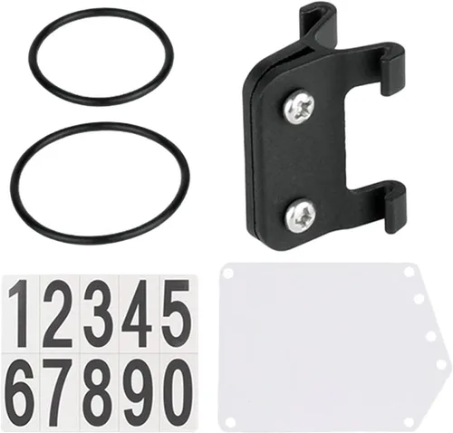 Miniatura 4 de B Baosity Placa de matrícula y soporte Piezas fijas para accesorios de ciclismo Triatlón Race Bike, tubo no redondo