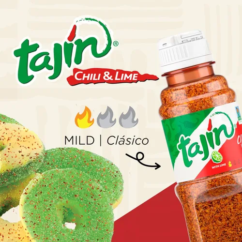 Miniatura 5 de Snak Club Tajin Anillos de Manzana Gomitas de Caramelo, Gomitas de Fruta con Sabor a Chile y Lima, Snacks Leves, Sin Gluten y Veganos, 5 oz Bolsas