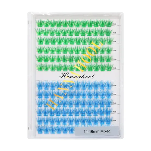 Miniatura 24 de 12 filas - Bandeja grande con pestañas postizas mixtas de 8, 10, 12, 14, 16 mm / mixtas de 14, 15, 16 mm / mixtas de 14 mm - 16 mm / mixtas de 18-20