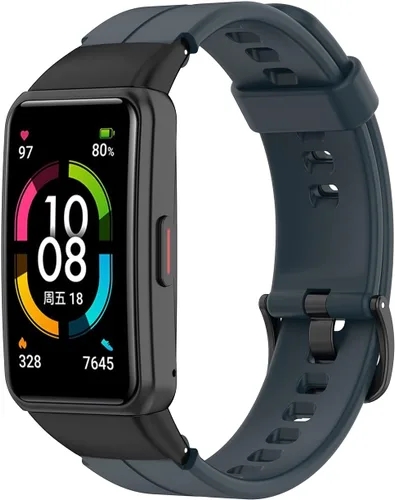 Miniatura 3 de SOOYEEH Correa para HUAWEI Band 6Honor Band 6, correa de repuesto de silicona suave