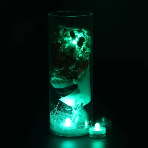 Miniatura 4 de Luces de Halloween sumergibles cr2032, funciona con pilas, bajo el agua, impermeable, para eventos, bodas, centros de mesa, jarrón, floral, Navidad