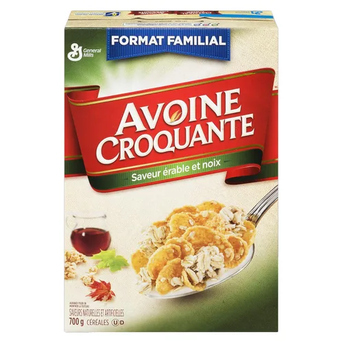Miniatura 6 de Oatmeal Crisp Cereal con sabor a nuez de arce, 24.69 oz {Importado de Canadá}