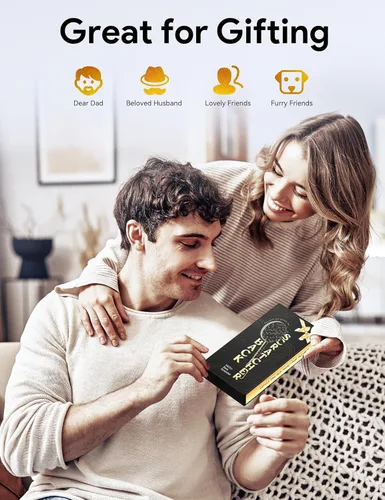 Miniatura 6 de TUKUOS Rascador telescópico de espalda con 5 cabezas desmontables, regalos para el día de San Valentín para él y hombres, puntas de rascado más