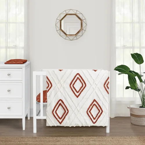 Miniatura 14 de Sweet Jojo Designs Juego de ropa de cama unisex de animales de la selva para bebé, bebé, cuarto de bebé, manta para recién nacido, manta portátil