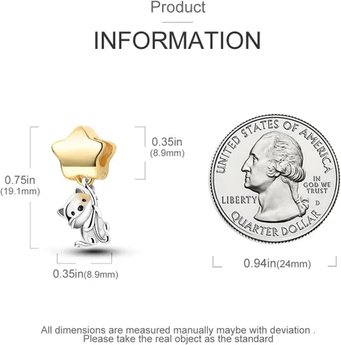 Miniatura 85 de MULA - Dijes de plata de ley 925 para pulseras y collares, colgantes de letras para la familia, cuentas de viaje en avión, dijes de árbol