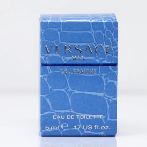 Miniatura 3 de Versace Man Eau Fraiche Por Edt Splash (Mini) Para Hombres 5 Ml