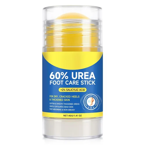 Miniatura 8 de Liefiet Crema de urea 60% hidratante para el cuidado de los pies, paquete de 2 unidades, 1.41 onzas líquidas crema hidratante para pies y manos