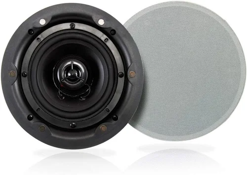 Pyle Pyle PWRC55BT - Altavoz de montaje en techo y pared, Bluetooth inalámbrico de 5.25 pulgadas, kit de subwoofer de sonido estéreo de 2 vías con