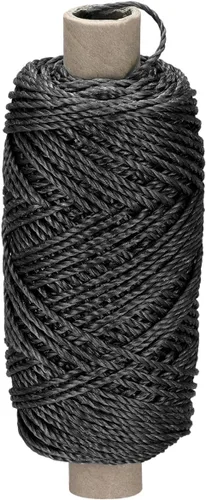 Miniatura 3 de MECCANIXITY Twisted Mason Line - Cuerda de nailon color negro, 328.1 ft/109 yardas, 0.098 in de diámetro para redes, paisajismo, mejoras del hogar