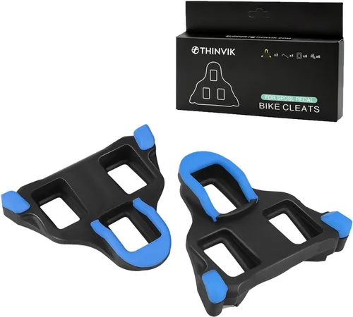 Miniatura 2 de Thinvik Tacos de bicicleta de carretera para Shimano SPD-SL bloqueo Pedales de ciclismo Cleat para Shimano SH10 SH11 SH12 sistema zapatos