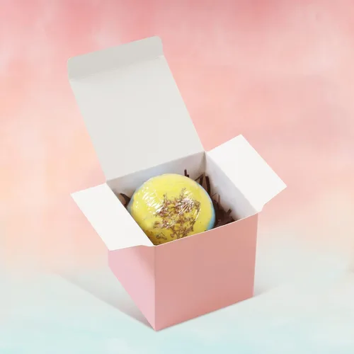 Miniatura 6 de COTOPHER 60 cajas de regalo pequeñas, cajas de regalo de 2 x 2 x 2 pulgadas, cajas de regalo de papel con cintas, caja de dulces para regalos de Rosa
