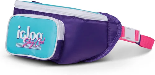 Miniatura 14 de Igloo Riñonera Refrigeradora Retro Bolsa Cruzada Aislada Riñoneras de Viaje Jade 3-Can
