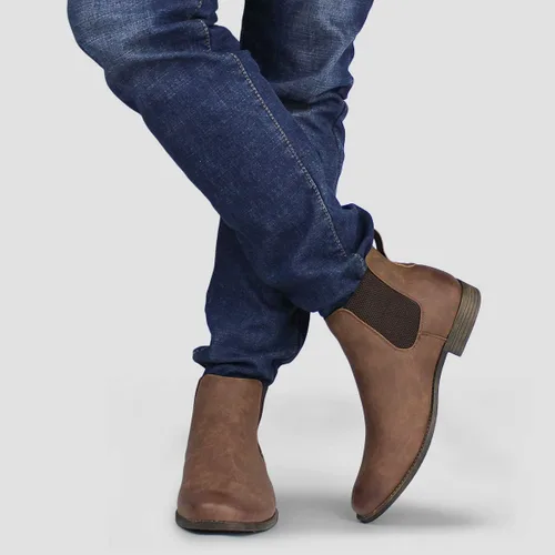 Miniatura 6 de Hawkwell - Botines Chelsea de estilo casual para hombre
