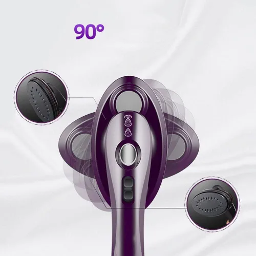 Miniatura 6 de Vaporizador para ropa, vaporizador de ropa de pie de 2100 W con boquilla de vapor de cerámica actualizada, removedor de arrugas de calentamiento