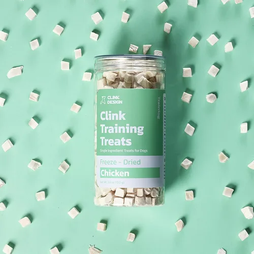 Miniatura 6 de Clink Design Golosinas liofilizadas para perros y gatos, golosinas para perros de un solo ingrediente, golosinas de entrenamiento 100% para perros